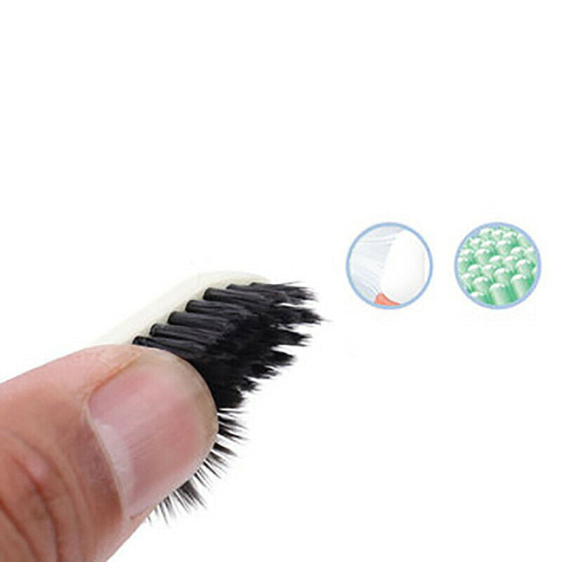 8Pcs Bamboo Charcoal Nano Ultra Soft Oral Hygiene Toothbrush Solid Oral C IZP