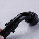 AN10 90 degree push on lock oil fuel line hose end fitting adaptor 10-an  3C
