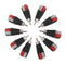 10x Speaker Wire Cable to Audio Male RCA Connector Adapter