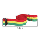 Adjustable Pure Cotton Rainbow African Drum Strap 5Cm Width 3.2M Length Dje H7K9