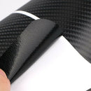 4PCS/set Car Accessories Door Sill Scuff Welcome Pedal Protect Carbon Fiber C3O4