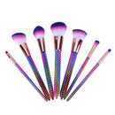 7pcs Corn Makeup Brushes Eyebrow Eyeliner Blush Cosmetic Concealer Tools A