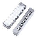3 Pcs 600V 15A 8 Positions Dual Rows Covered Barrier Screw Terminal Block S J5O6