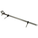 Marine Grade Removable 14" Flag Pole Staff For 7/8" - 1" Rail Tube Boat RV