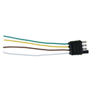 4 Pole Pin US Standard Truck Flat Wiring Harness Kit Side Only Trailer Plug hv2n