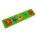 Parrot Educational Toys Geometric Shapes Block Boards Sort Puzzle