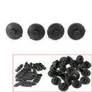 20pcs For Volvo Car Trusk Bumper Fender Black Plastic Riverts Fastener Cli YOW