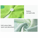 Children Bath Towel Robe Kids Hooded Beach Swimming Poncho Dinosaur Pattern
