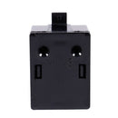 22 Ohm Resistance 3 Pin Terminals Refrigerator PTC Starter Relay Black G5X6