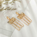 Irregular Women Drop Earrings Fashion Geometric Dangle Ear Stud Alloy Jewelry