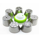 7Pcs Russian Tulip Flower Cake Icing Piping Nozzles Decorating Baking Tools bvc