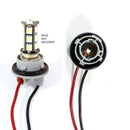 4pcs 1156 1157 7440 7443 315 LED Bulbs Signal Lights Socket Harness Ad EZF