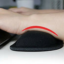 Mouse Mat Gel Gaming Keyboard and Mouse Wrist Rest Mat Pad, Ergonomic Wrist U6G7