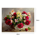 Flower Arranging 5D DIY Full Drill Diamond Painting Needlework Cross Stitch