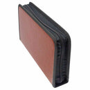 80-Discs Portable Leather Storage Bag Zippered Storage Case for CD DVD Hard H1Z4