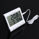 AL-02 Digital LCD Alarm Thermometer Hygrometer Indoor Outdoor Weather Station