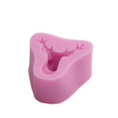 Christmas Deer Head Silicone Cake Chocolate Fondant Mould Baking Decor Tool 3c