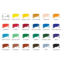 24 Colors Fresh Color Artists Acrylic Paint Tube Set For DIY Wall Graffiti
