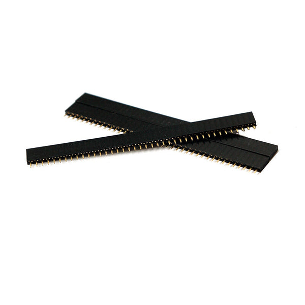 10x Single Row 40P 40 Pin 2.54mm Female Header Connector Socket For Arduino0K