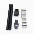 Adjustable NEW Black Clip-on Handlebar For Cafe Racer Fork Tube Univers HNV