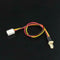 10pcs 12V 3-Pin Male to 3-pin Female PC Fan Power Extension Lengthen Cable