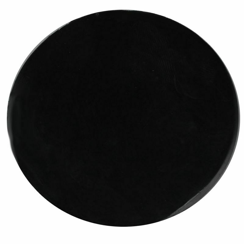 Mini Auto Car Water Cup Bottle Holder Anti-slip Pad Mat 65mm Black and Whit G5H1