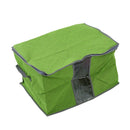 Green Quilt Blanket Pillow Under Bed Storage Bag Box Container Non-woven Fa