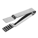 Tea strainer stainless steel teabag squeezer tea bag tongs ice cube mini tong FT