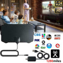 4K Digital HDTV Aerial Indoor Amplified Antenna 1280 Miles Range HD 1080P