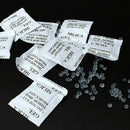 100Packs Sachet Moisture Absorber Silica Gel Desiccant Dehum Non-Toxic Gift C0C0