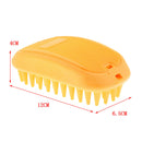 Dog Bath Brush - Best Pet Bathing Shampooing Grooming Tool For Dogs Cats