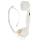 Classic Headphone MIC Microphone for 3.5mm Jacks Phone, Pink+White