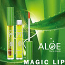 Aloe Vera Lip Oil Lipstick Lip Gloss Lip Tint Primer Moisturizing Makeup