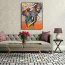 DIY Elephant Painting By Numbers Kit Hand Painted Canvas Oil Art Picture