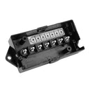 7 Way Weatherproof Trailer Plug Wiring Electrical Wire Cord Junction Box   K1B