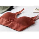 5PCS Womens Trendy Bralette Seamless Comfort Bra Crop Top Sport Bra Set