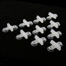 10pcs Plastic Aquarium Tank Suction Cup Clear Fish Tank Divider Sheet Holder