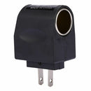 110V-220V AC Wall US Plug to 12VCar Charger Power Socket Converter Adapter Black