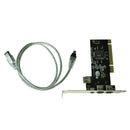 PCI FireWire IEEE 1394 3 + 1 Port Card + 4/6 Pin Cable Z7M3