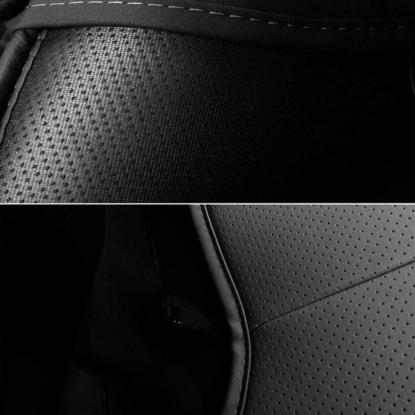 Universal PU Leather Car Seat Cover Front Seat Cushion Protector Mat Pad