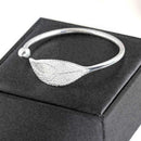 Simple Fashion stamped ball feather leaf bracelets bangles and jewelry F K2 A7P2