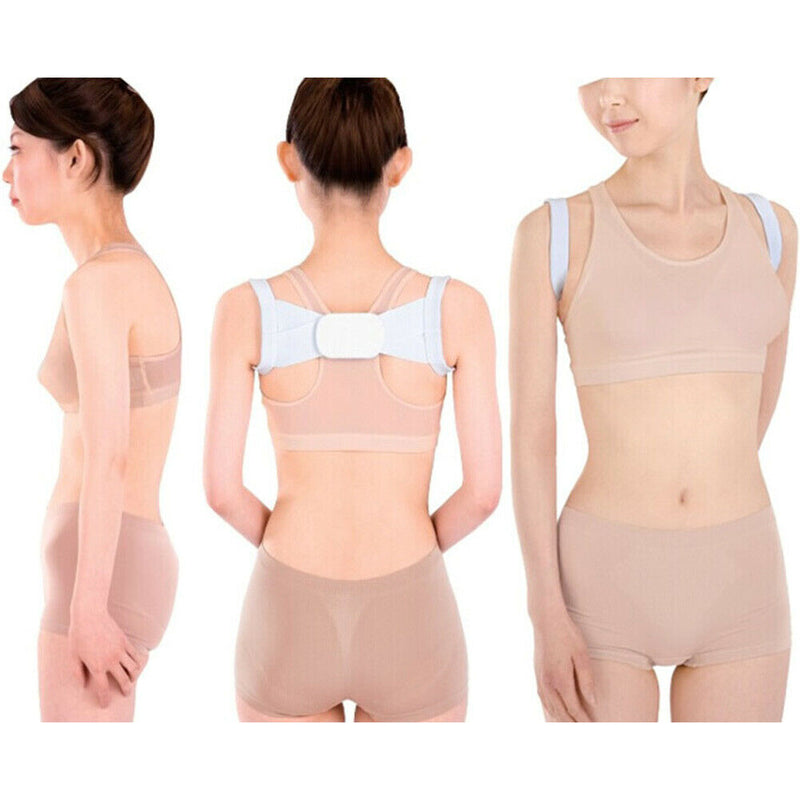 Women Shoulder Support Back Adjustable Practical Home Elastic Posture Corrector
