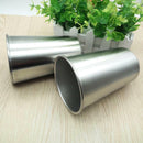 Stainless Steel Beer Mug Single Layer Drink Milk Jug Cup 500ml 12.4*8.8*6cm New