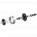 3 Speed Adjustment Usb Car Fan 5V Electric Car Fan Colorful Light Cooling F X7F5