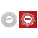 2pcs Decorative Lace Cutting Dies Stencils Scrapbooking Embossing DIY Cards