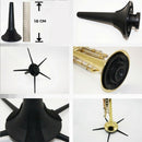 5 Metal Legs Stand Holder Portable Foldable for Oboe Flute Clarinet Sax Wind