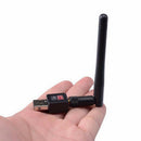 150Mbps High Speed USB WiFi Wireless LAN Adapter Long Range 2dBi Anten DVA