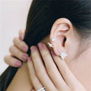 1x Creative Bow Arrow Crystal Ear Stud Women's Fashion Earrings Jewelry Gift  Gw