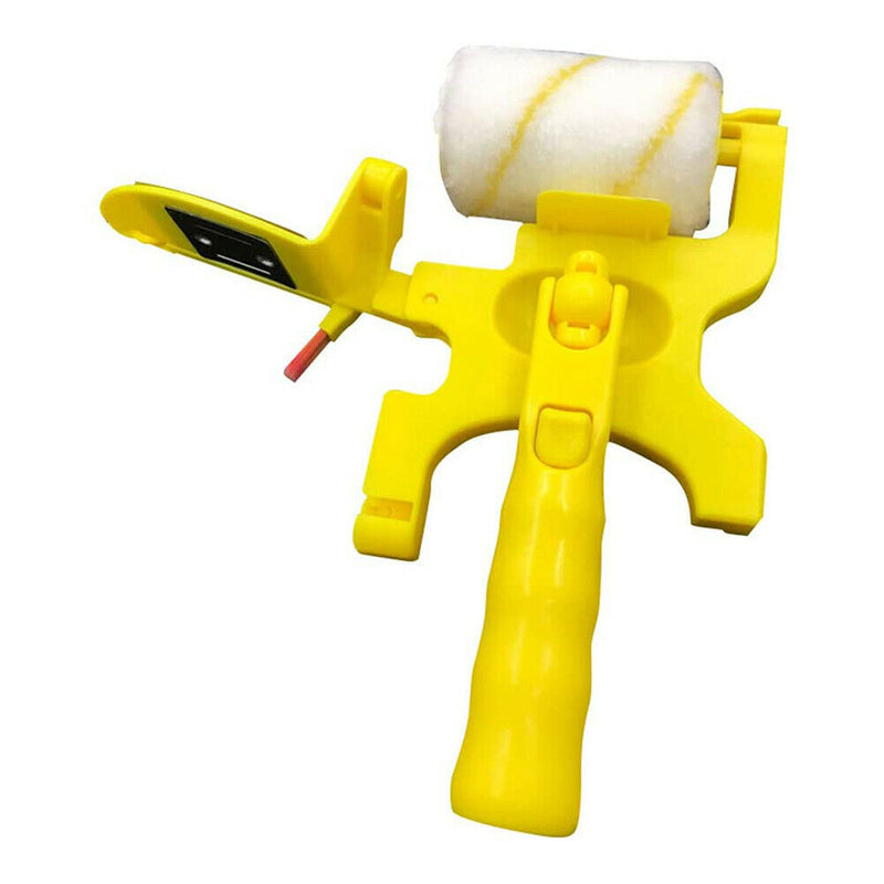 Multifunctional Handheld Clean-Cut Edger Roller Paint Brush for Home Wall