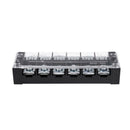 2 Pcs 45A Plastic Housing 6 Position Wire Connector Barrier Terminal Blocks F7J1